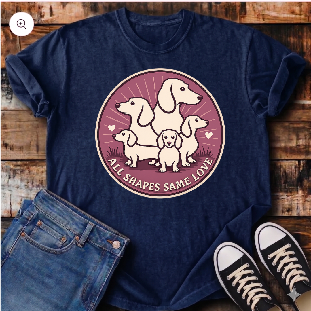All Shapes Same Love T-Shirt