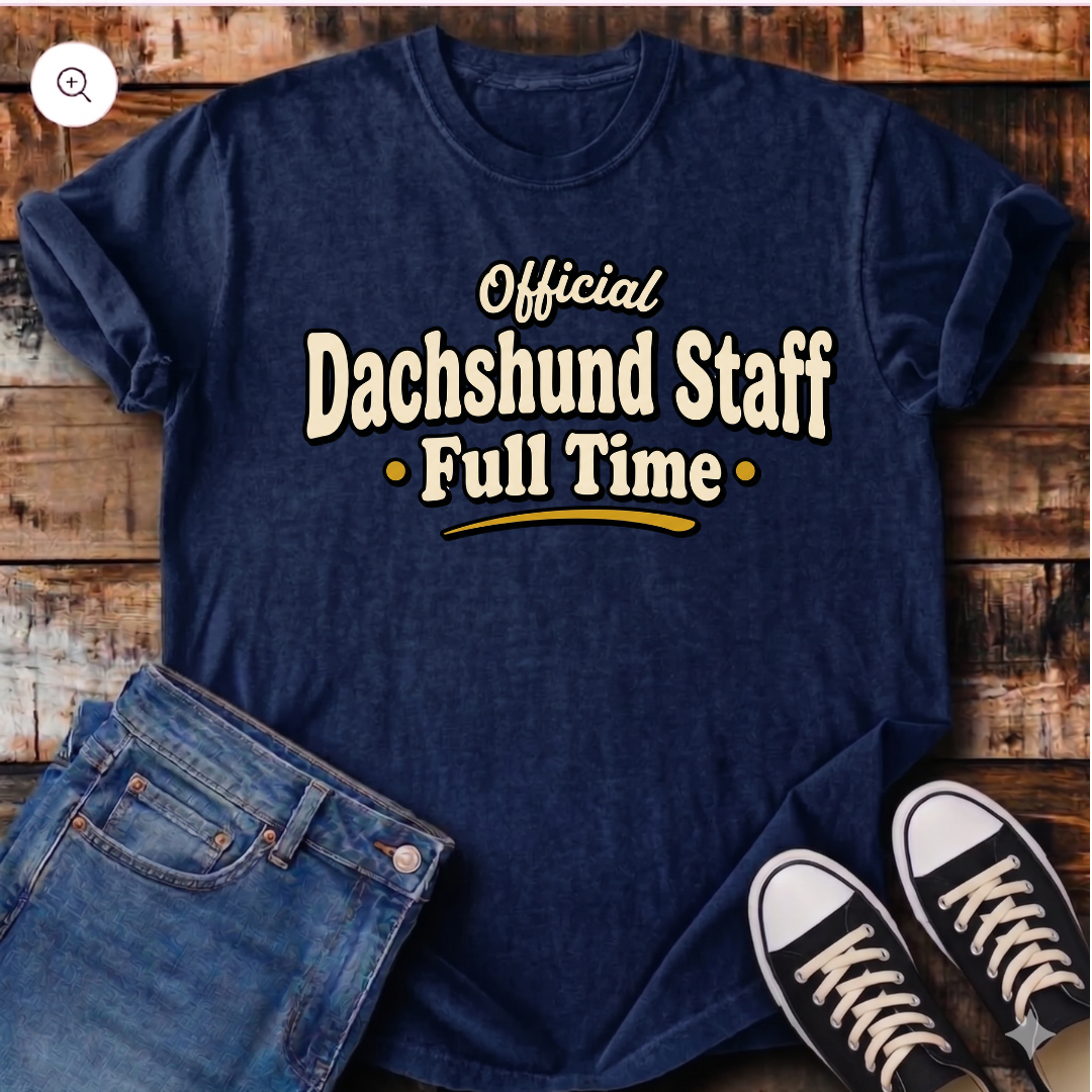 Official Dachshund Staff T-Shirt