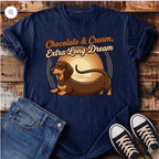 Chocolate & Cream, Extra Long Dream T-Shirt