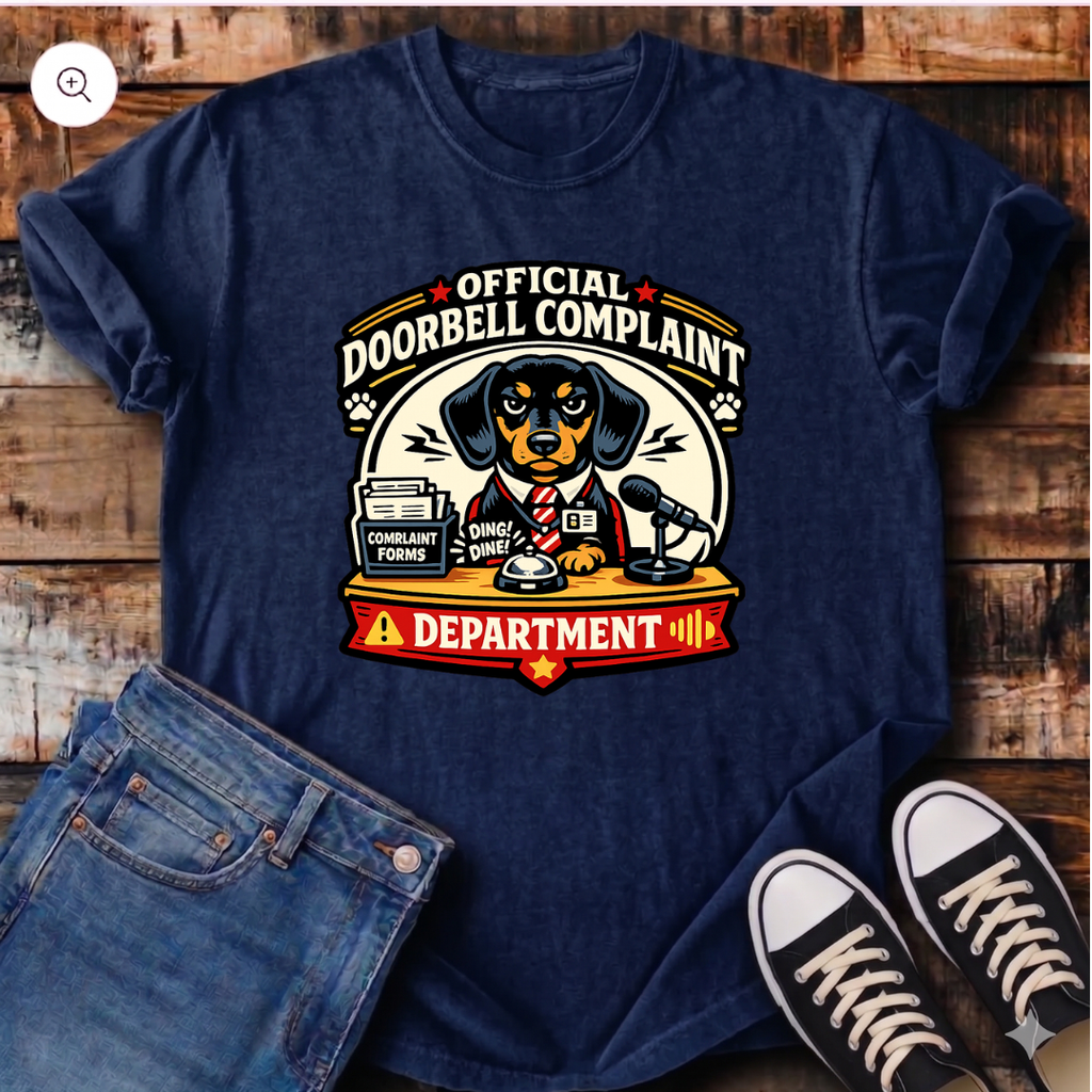 Official Doorbell Complaint Department T-Shirt