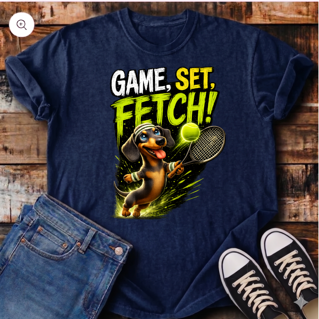 Game, Set, Fetch T-Shirt