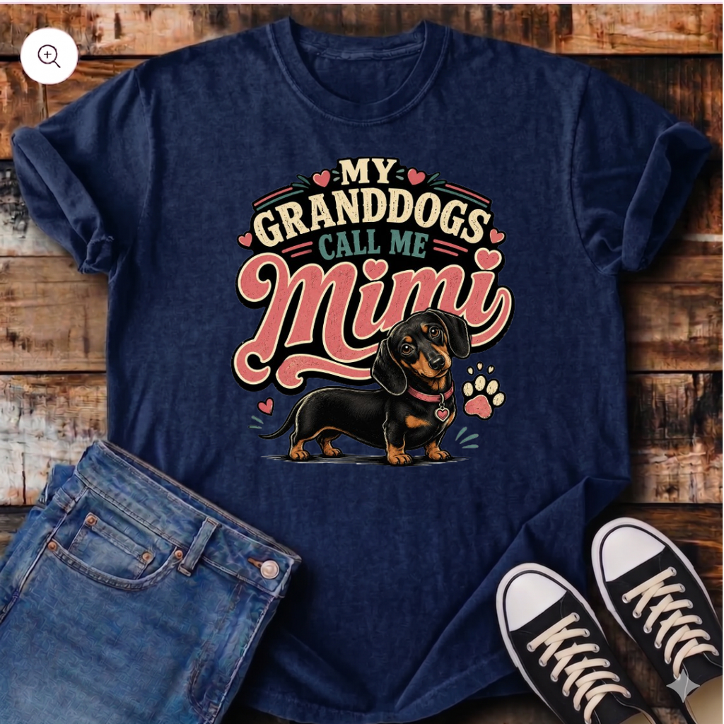 My Granddogs Call Me Mimi  T-Shirt