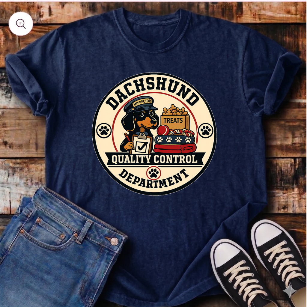 Dachshund Quality Control T-Shirt