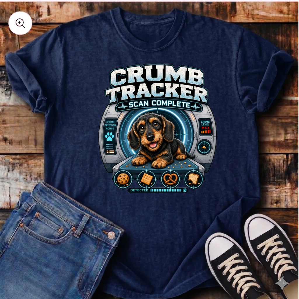 Crumb Tracker Scan Complete T-Shirt