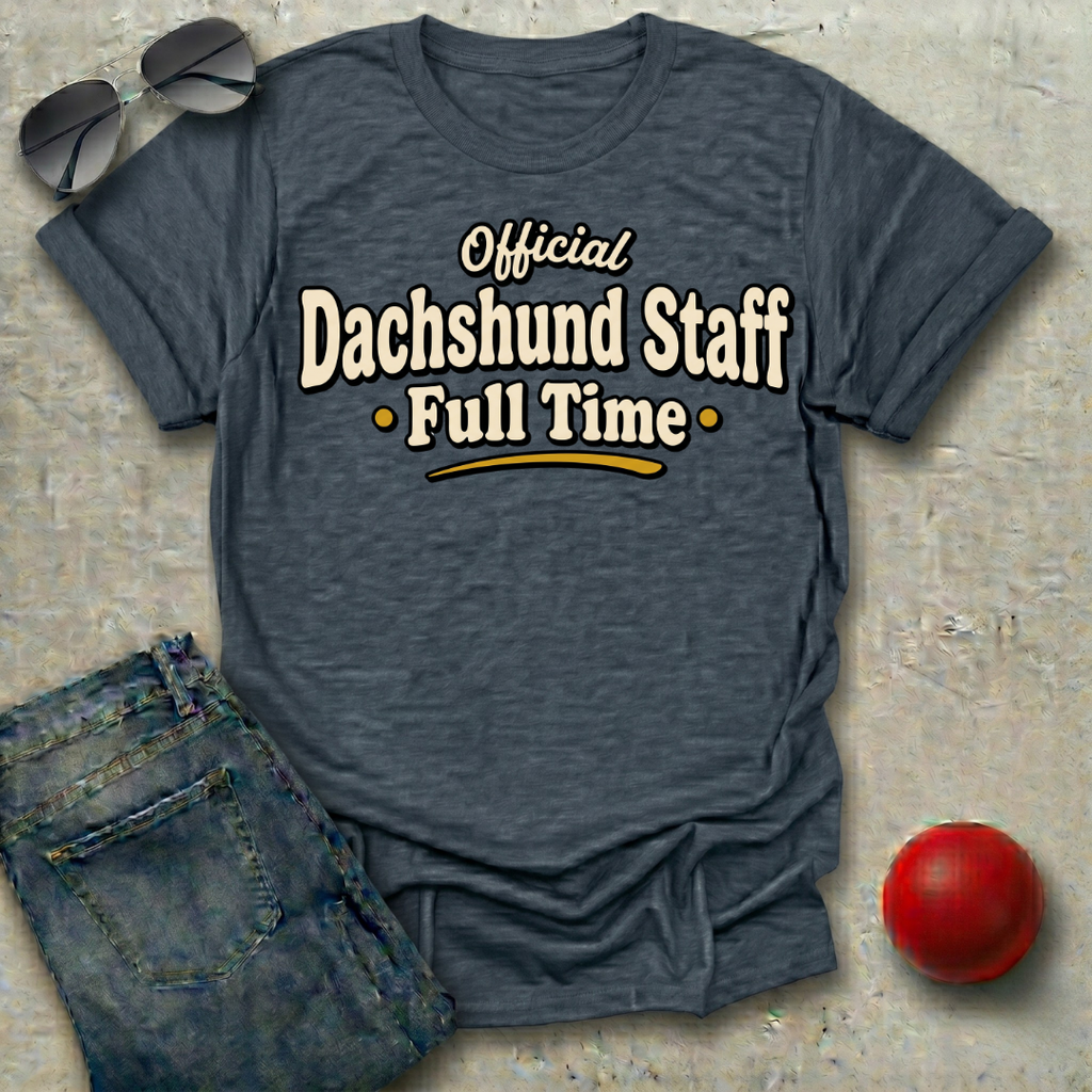 Official Dachshund Staff T-Shirt