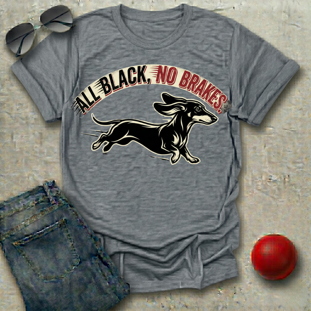 All Black No Brakes T-Shirt