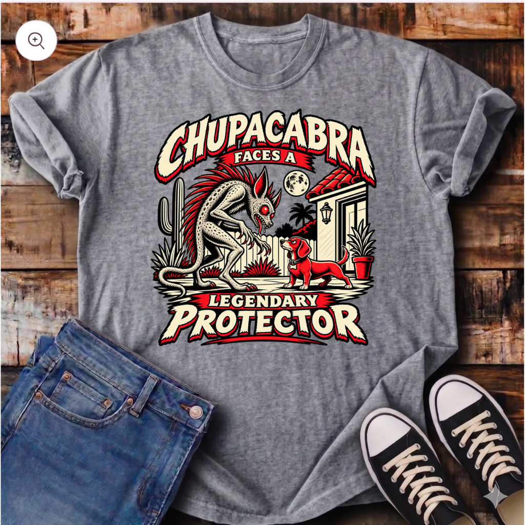 Chupacabra and Dachshund T-Shirt