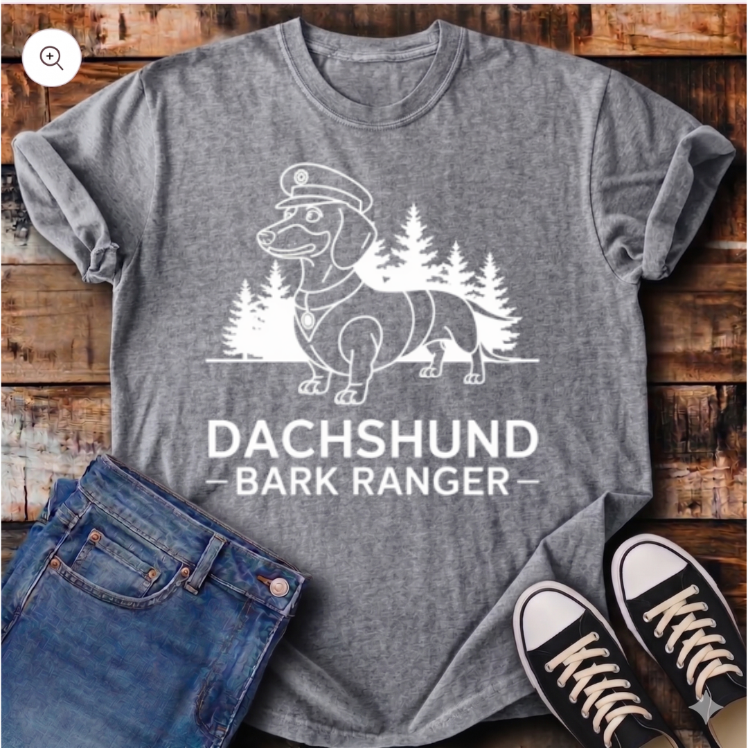 Dachshund Bark Ranger T-Shirt