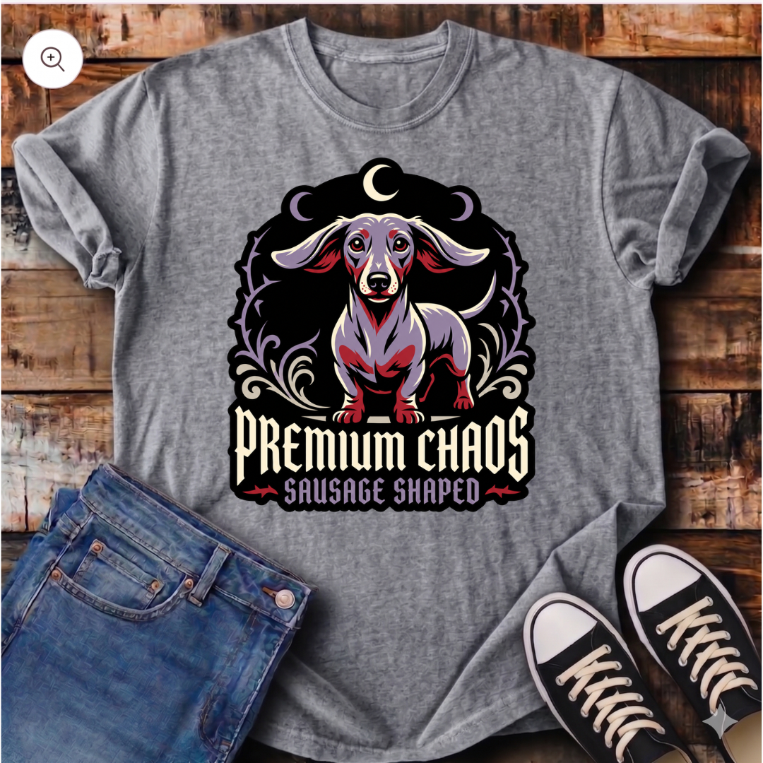 Premium Chaos, Sausage Shaped T-Shirt