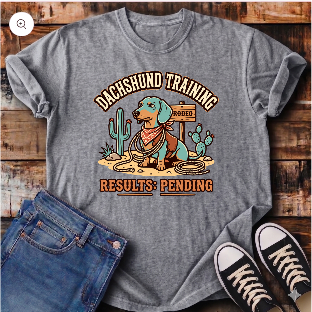 Dachshund Training Results Pending T-Shirt