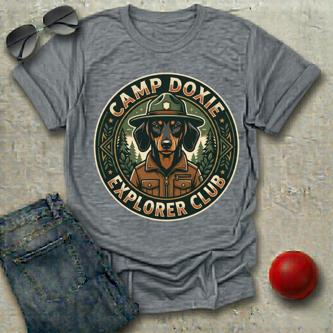 Camp Doxie Explorer Club T-Shirt