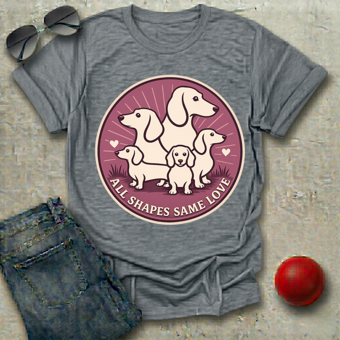 All Shapes Same Love T-Shirt