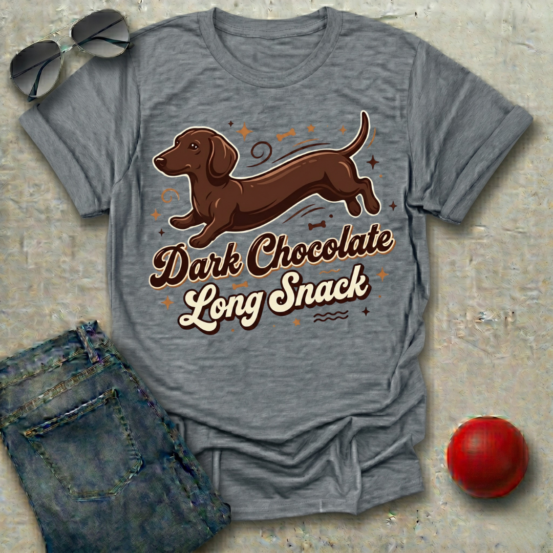 Dark Chocolate Long Snack T-Shirt