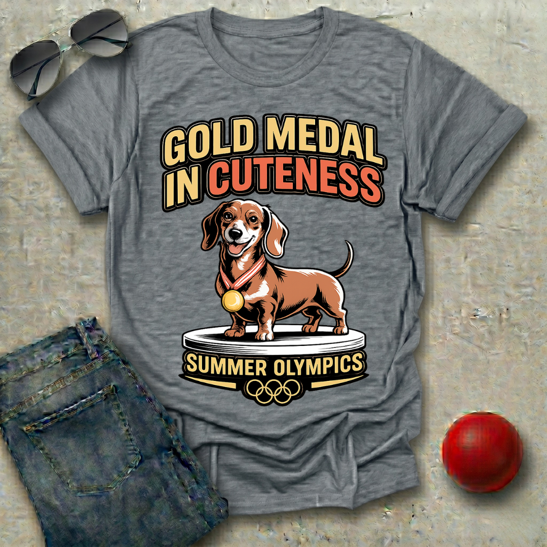 Gold Medal in Cuteness T-Shirt