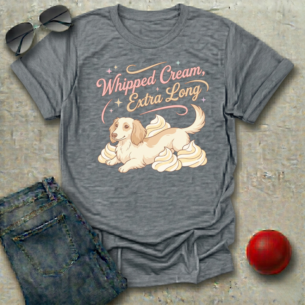 Whipped Cream Extra Long T-Shirt
