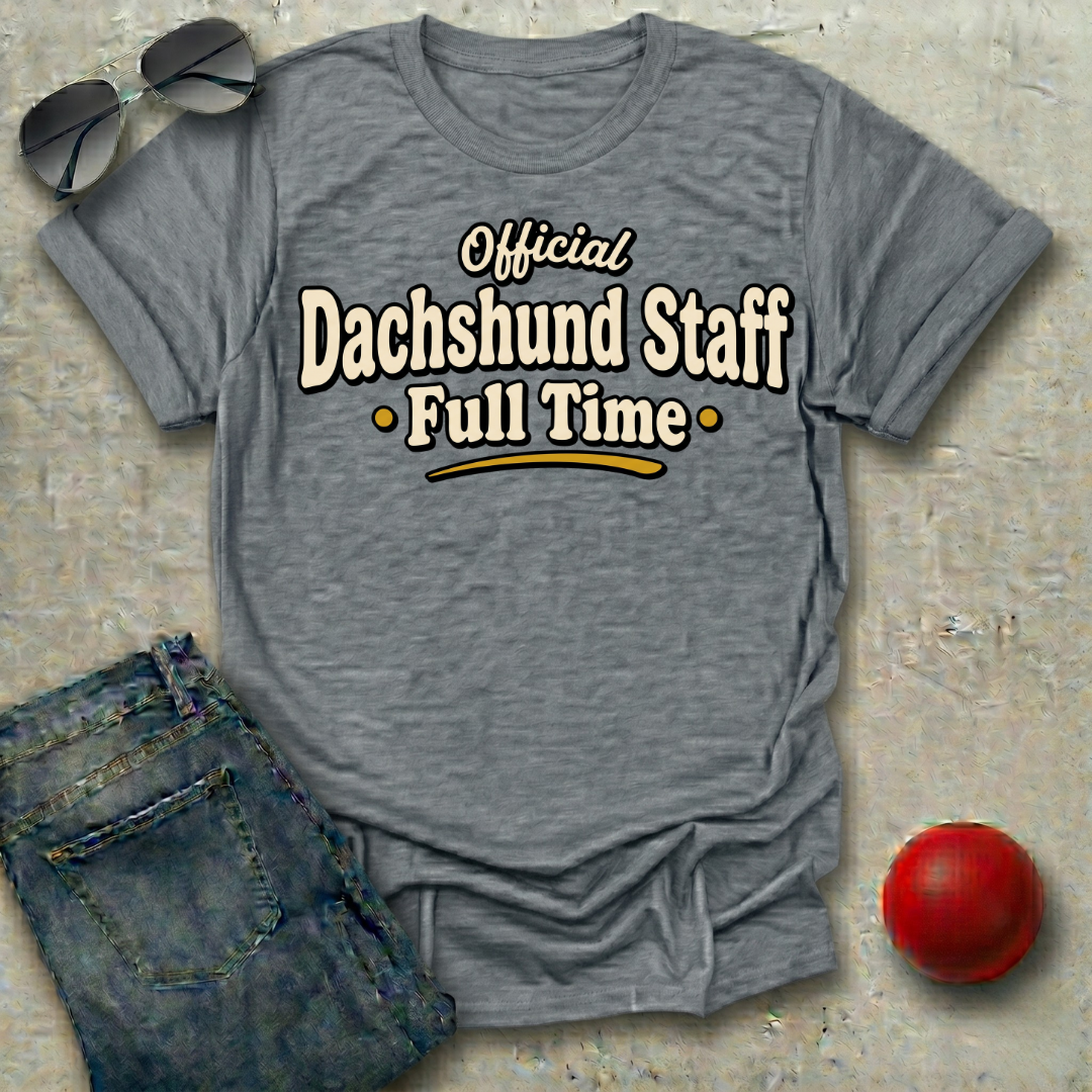 Official Dachshund Staff T-Shirt