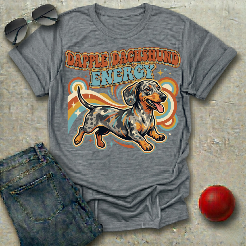 Dapple Dachshund Energy T-Shirt
