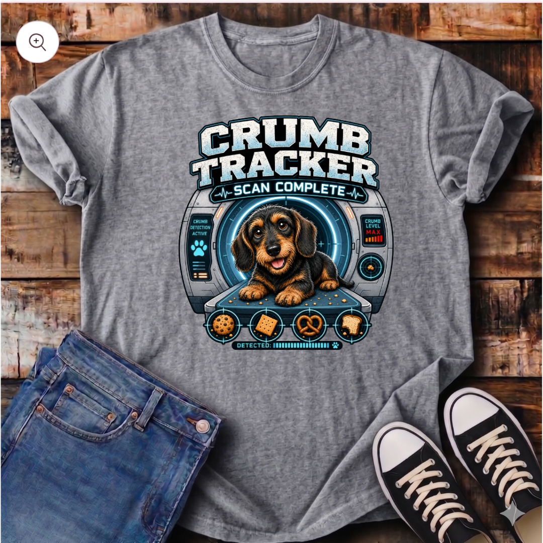Crumb Tracker Scan Complete T-Shirt