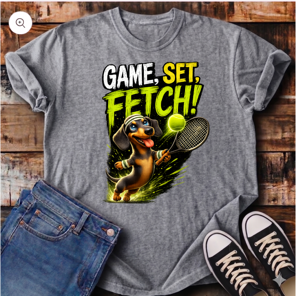 Game, Set, Fetch T-Shirt