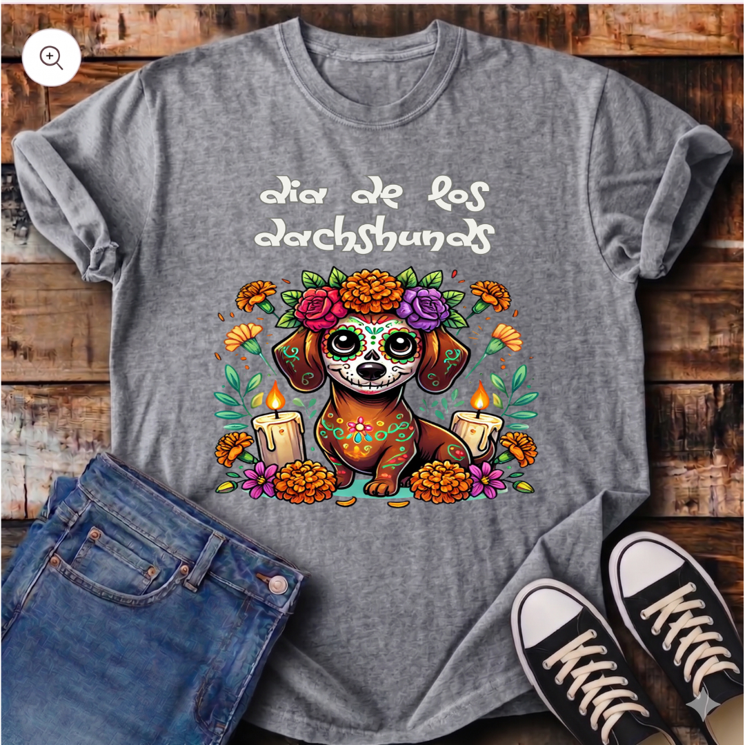 Dia de los Dachshunds T-Shirt