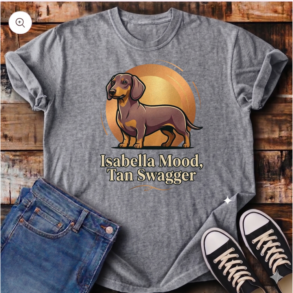 Isabella Mood, Tan Swagger T-Shirt