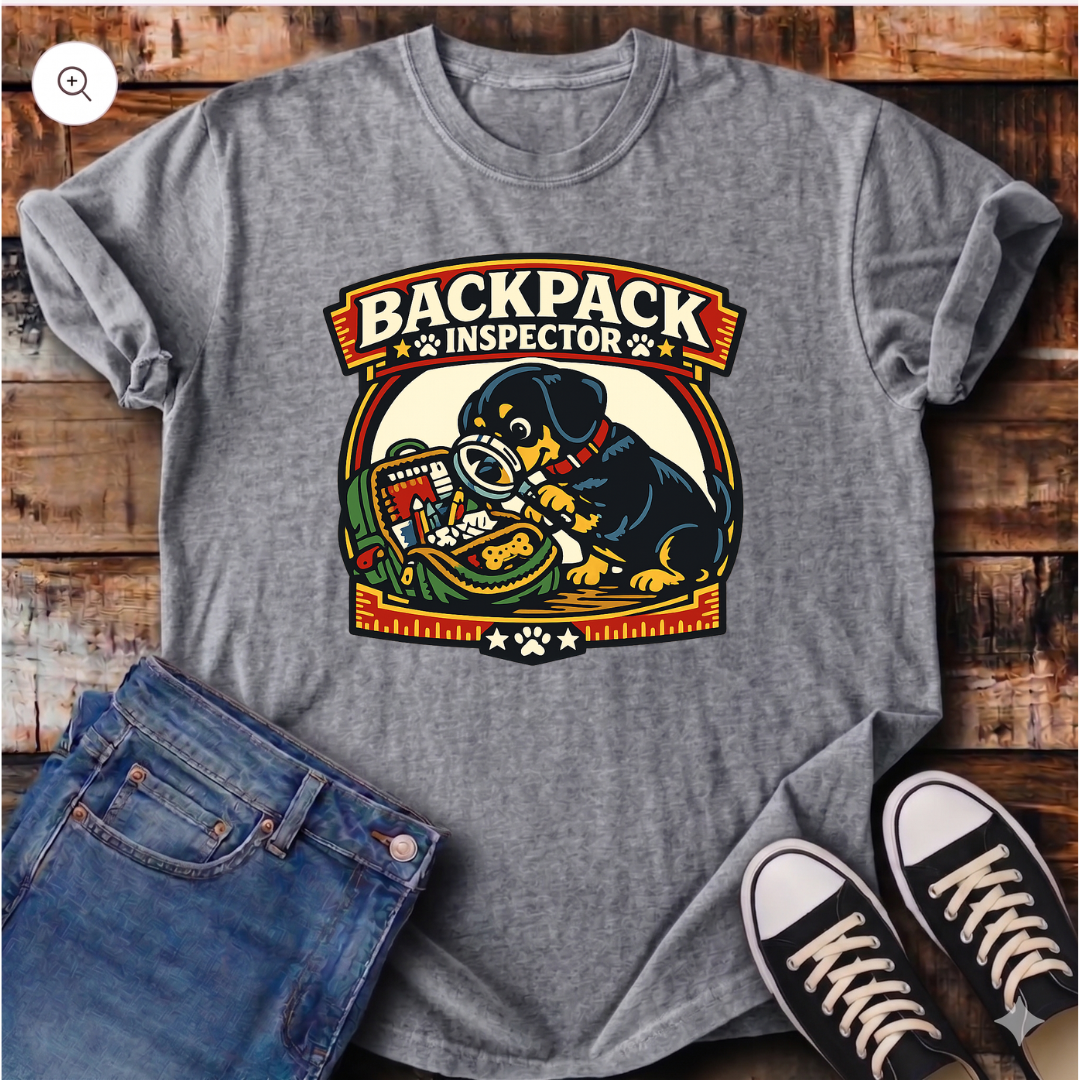 Backpack Inspector T-Shirt
