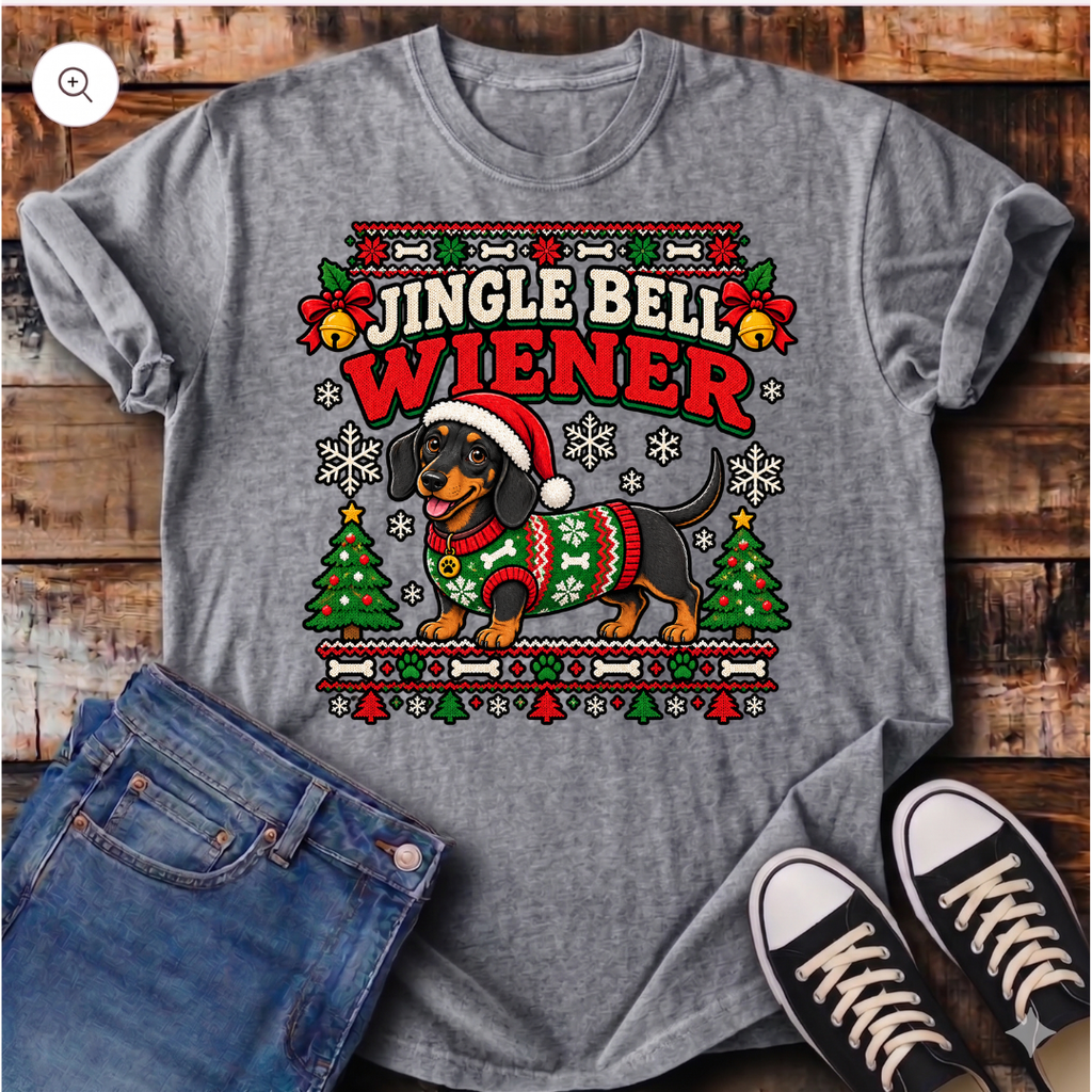 Jingle Bell Wiener T-Shirt