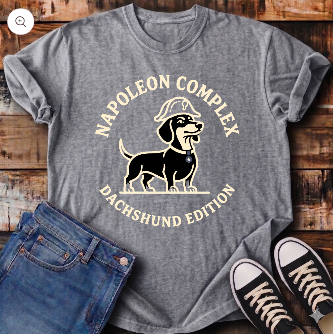 Napoleon Complex Dachshund Edition T-Shirt