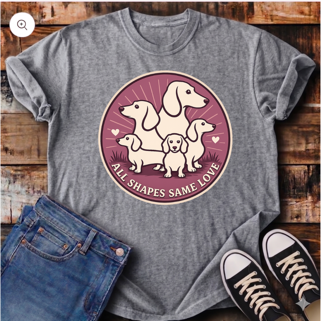 All Shapes Same Love T-Shirt