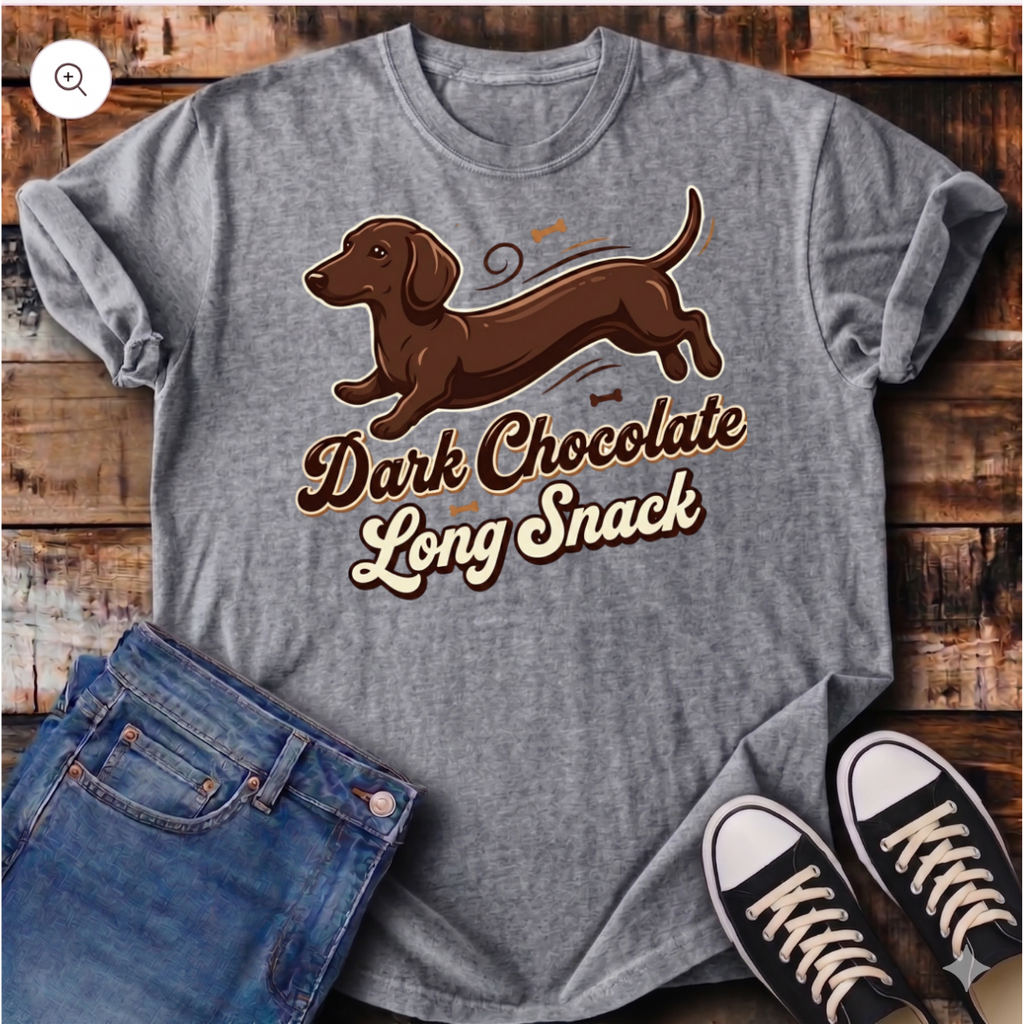 Dark Chocolate Long Snack T-Shirt