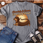 Chocolate & Cream, Extra Long Dream T-Shirt