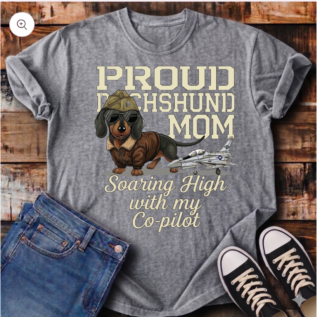 Soaring High With My Co-Pilot T-Shirt