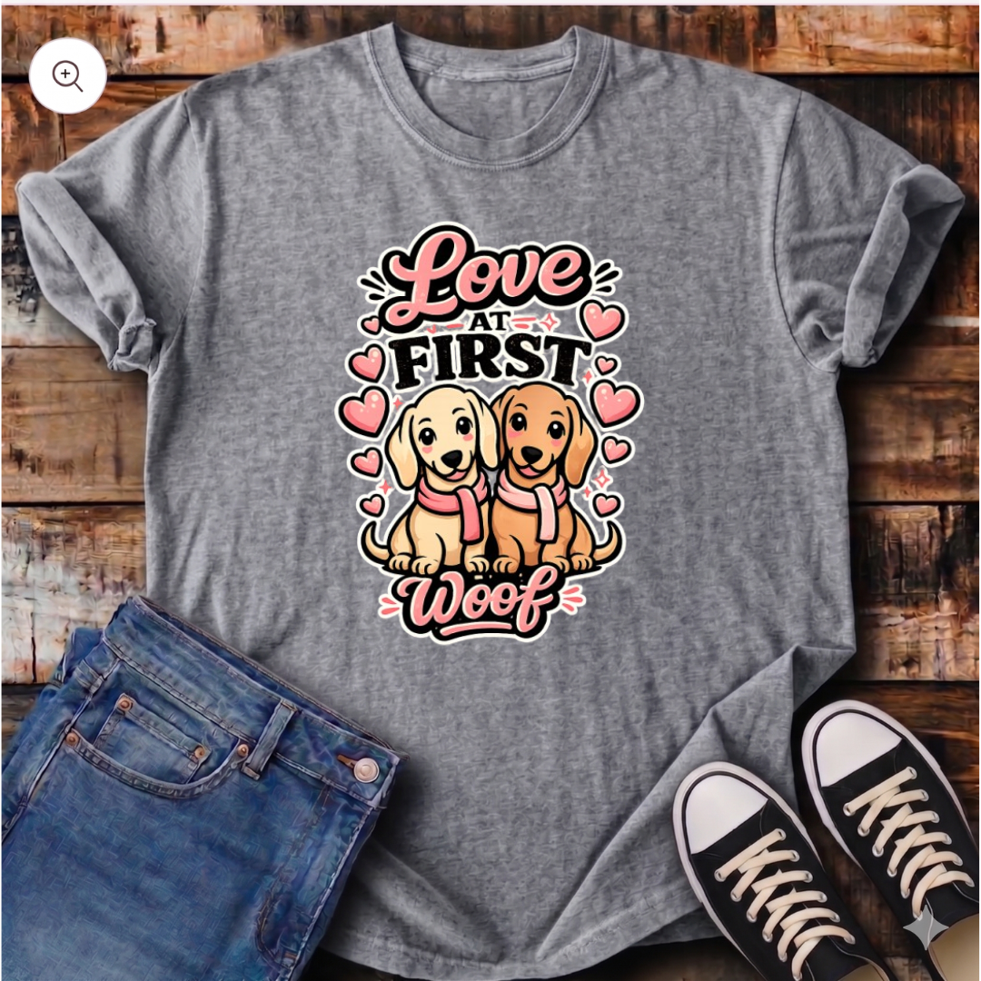 Love at First Woof T-Shirt