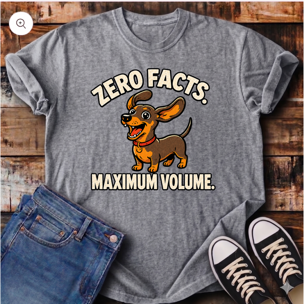 Zero Facts Maximum Volume T-Shirt