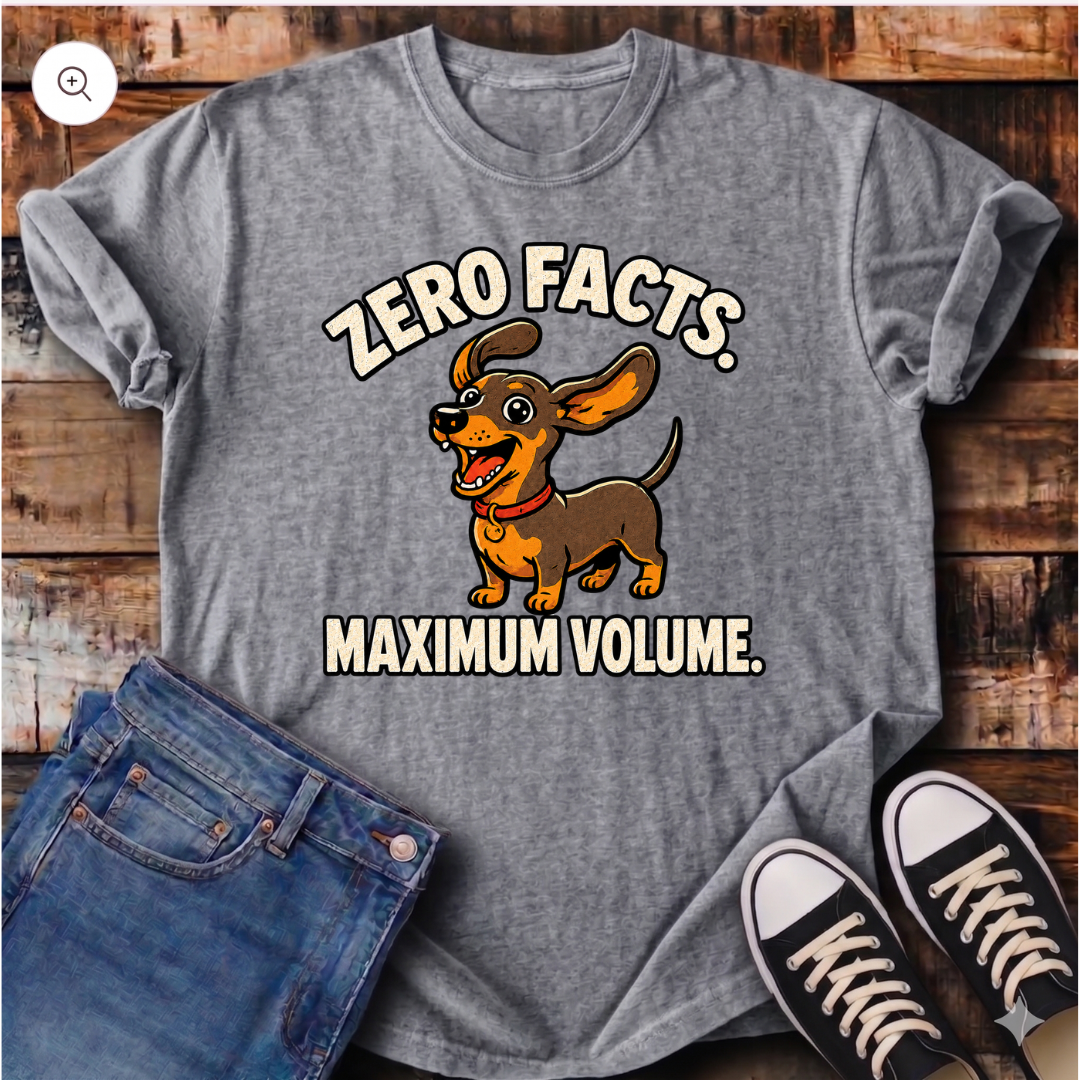 Zero Facts Maximum Volume T-Shirt