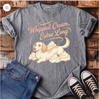 Whipped Cream Extra Long T-Shirt