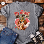 My Heart Has Paws T-Shirt