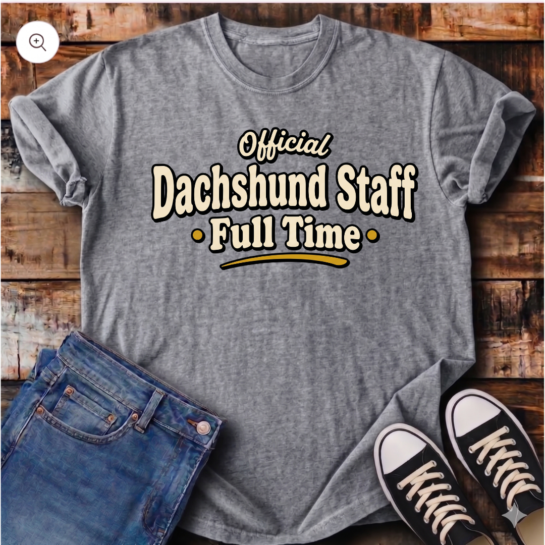 Official Dachshund Staff T-Shirt