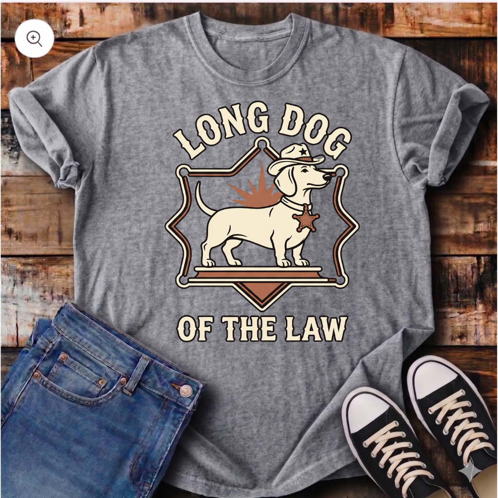 Long Dog of the Law T-Shirt