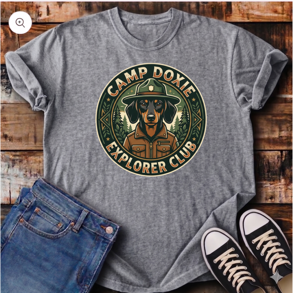 Camp Doxie Explorer Club T-Shirt