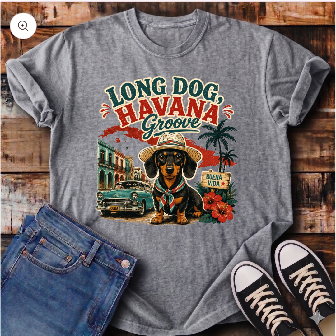 Long Dog Havana Groove T-Shirt