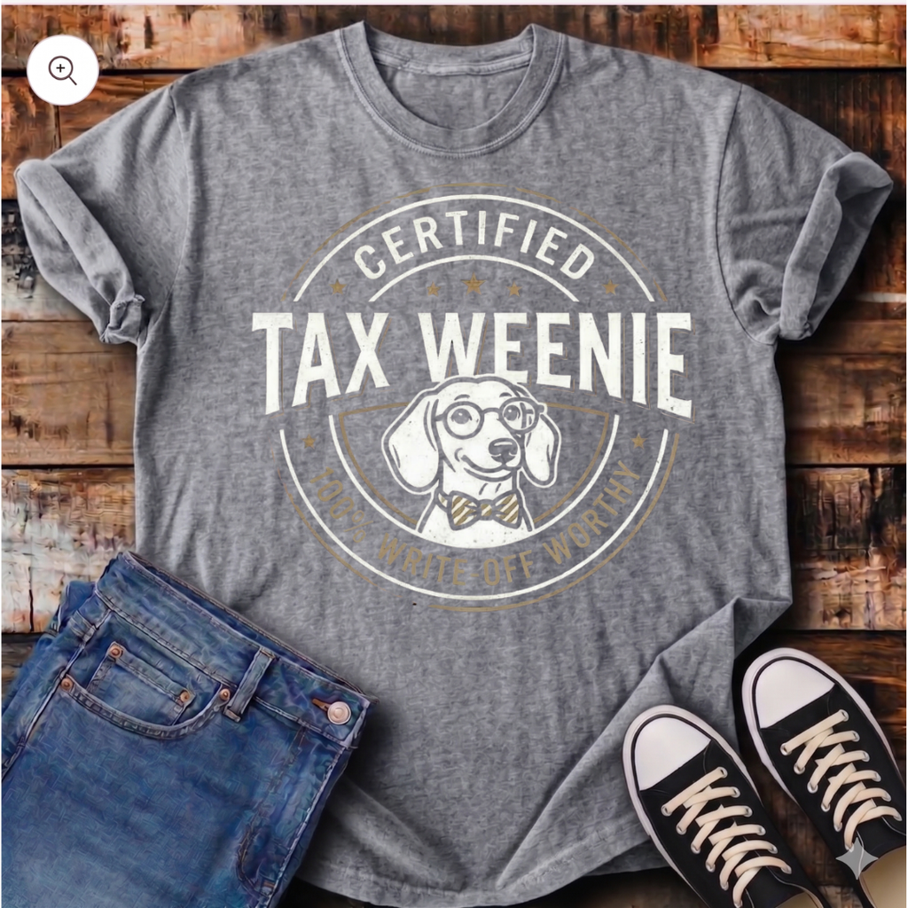 Certified Tax Weenie T-Shirt