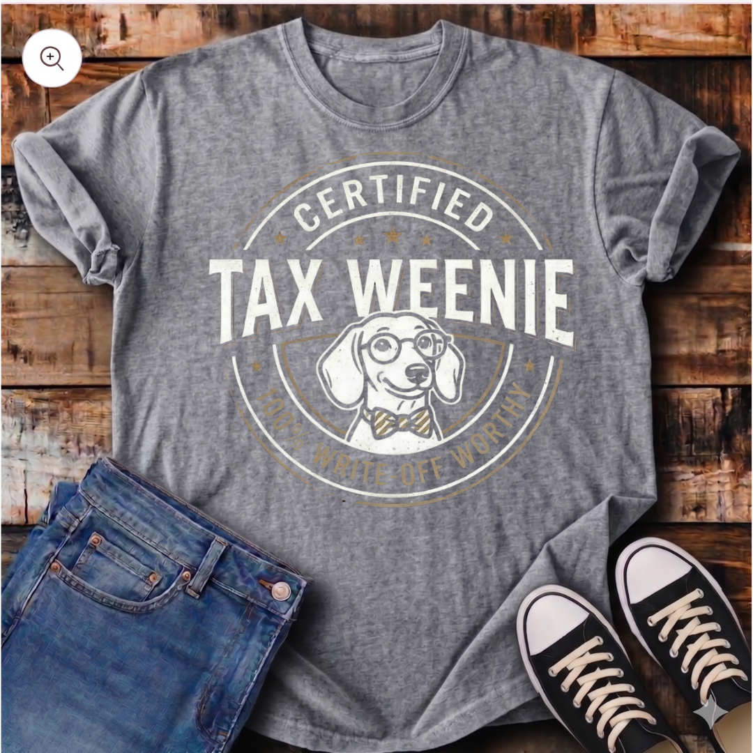 Certified Tax Weenie T-Shirt
