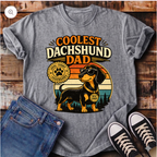 Coolest Dachshund Dad T-Shirt