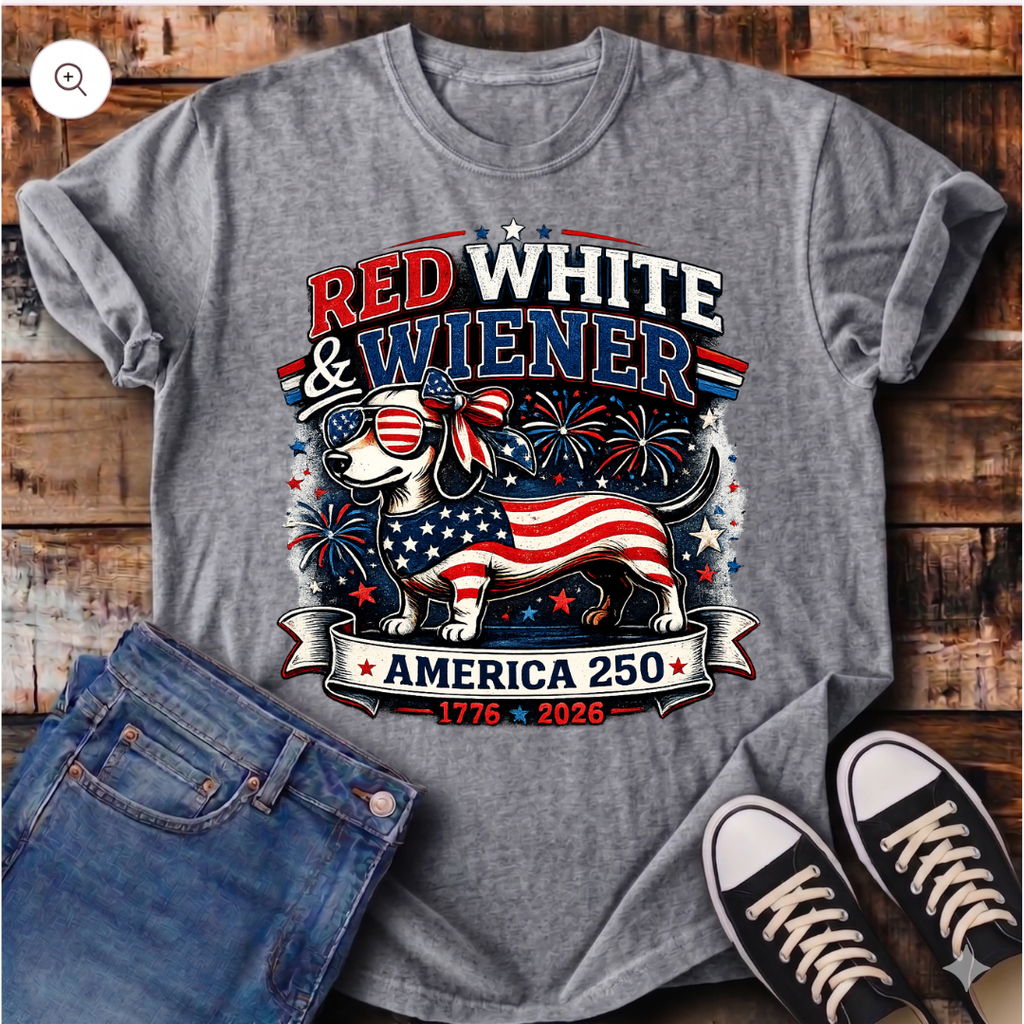 Red, White, & Wiener T-Shirt