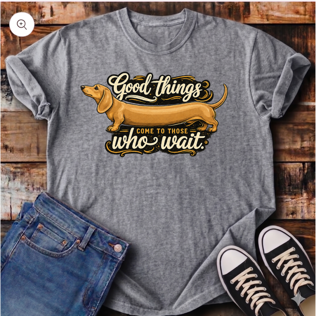 Good Things Come to Those Who Wait T-Shirt